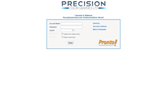 Desktop Screenshot of mail.precisioncolor.com