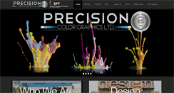 Desktop Screenshot of precisioncolor.com